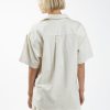 Eliza Denim Shirt - Bone - Image 2