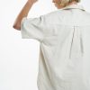 Eliza Denim Shirt - Bone - Image 7